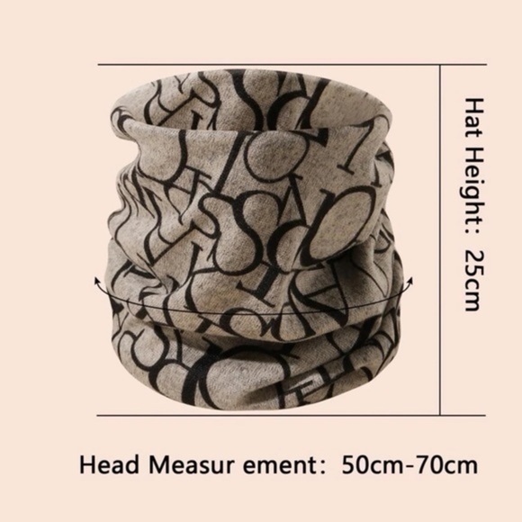 Letter Graphic Beanie Hat - Picture 4 of 6